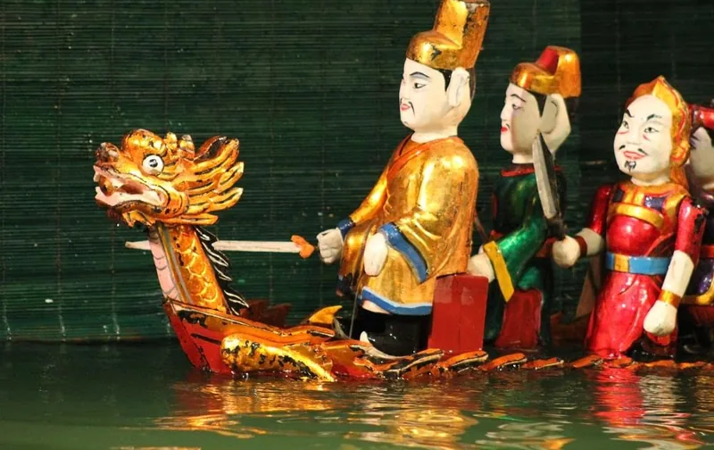 Vé xem múa rối nước Thăng Long